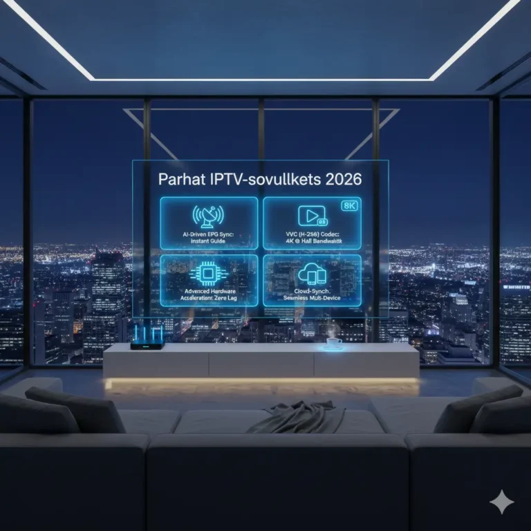 Parhaat IPTV-sovellukset 2026
